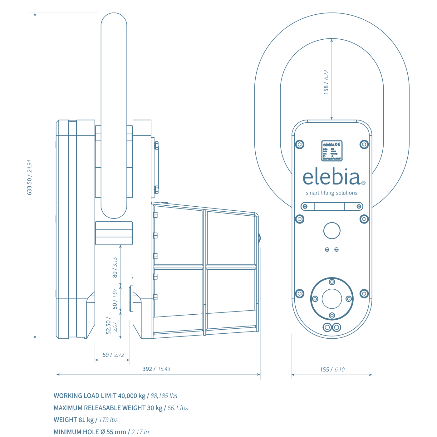 Maniglia automatica S40